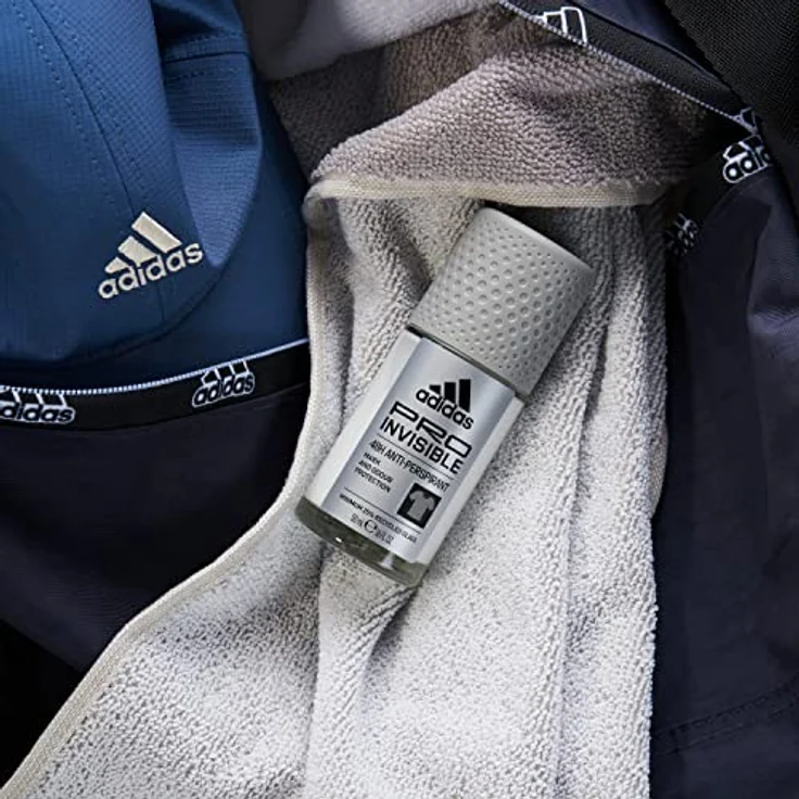 adidas Pro Invisible Anti-Transpirant Deo Roll-On für ihn, 48 Stunden Trockenschutz und langanhaltende Frische, 50 ml – Bild 3