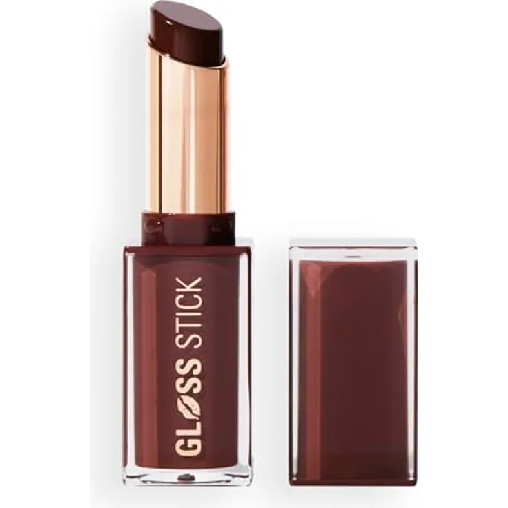 Revolution Pout Lip Gloss, Hochglänzendes Lippen-Gloss mit Hyaluronsäure & Vitamin E, Vegan & Tierversuchsfrei, 3g, Farbe Chocolate Ganache