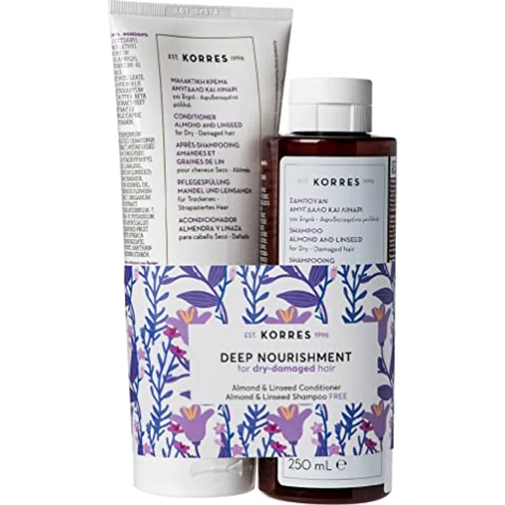 Korres Almond & Linseed Haarpflegeset 1 Stk