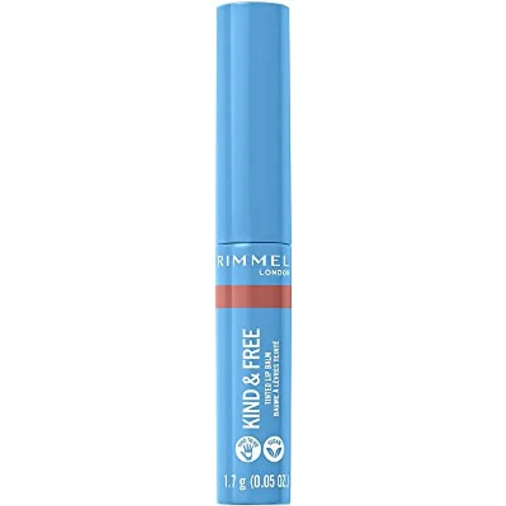 Rimmel Kind & Free Tinted Lippenbalsam, 002 Natural Aprikote, 1.7g