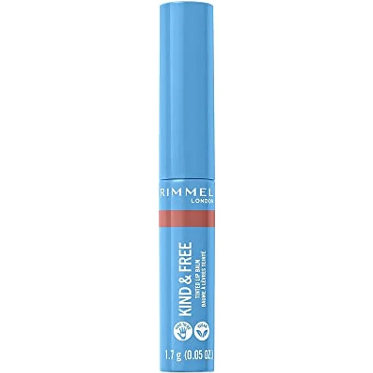 Rimmel Kind & Free Tinted Lippenbalsam, 002 Natural Aprikote, 1.7g – Bild 1