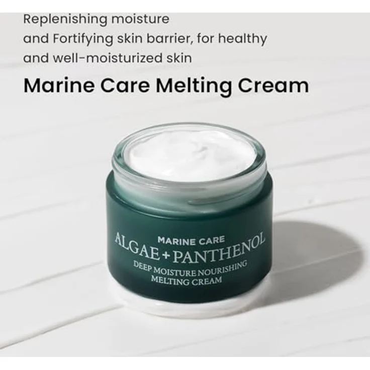 Heimish Marine Care Gesichtscreme, stark feuchtigkeitsspendende Tagescreme mit fermentiertem Algenextrakt und SPF 10, 55 ml – Bild 2
