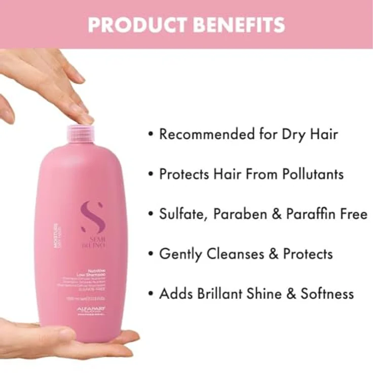 Alfaparf Semi Di Lino Moisture Nutritive Shampoo 1000 ml – Bild 3