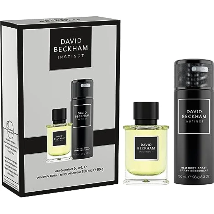 David Beckham, Geschenkbox für Herren Instinct Eau de Parfum 50 ml und Deodorant 150 ml