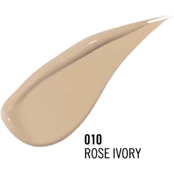 Rimmel Kind & Free Glow It Up, leichtes feuchtigkeitsspendendes Make-up, Farbton 010 Rose Ivory, 30 ml – Bild 4