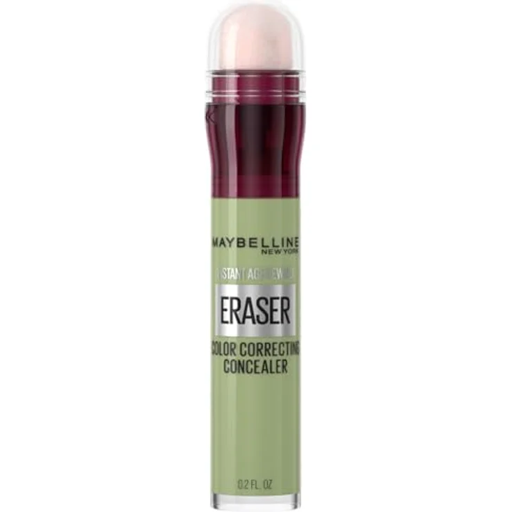 MAYBELLINE NEW YORK Instant Anti Age Eraser Concealer, hochpigmentiert, mit Schwamm-Applikator, Farbton Green, 6.8 ml – Bild 5