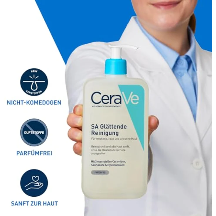 CeraVe SA Reinigung Reinigungslotion 473 ml – Bild 3