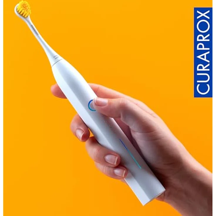 Curaprox Hydrosonic Sensitive, Ersatzkopf für Zahnbürsten, 2 St., weiche Borsten für sanfte Mundpflege – Bild 5