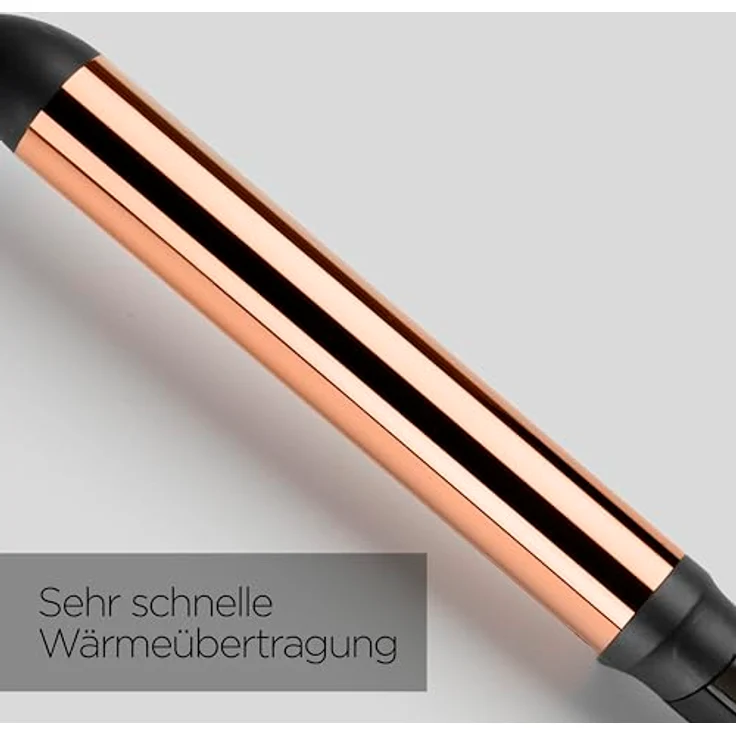 BaByliss Lockenstab C455E Salon Air Brilliance, Titanium-Keramik-Beschichtung 28 mm Aufsatz-Durchmesser Advanced Ceramics Heizsystem – Bild 4