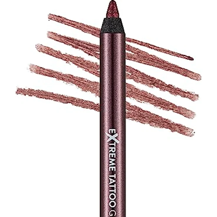 Flormar Extreme Tattoo Gel Pencil 010 Dusty Plum, hochpigmentierter Gel-Kajal, wasserfest & wischfest, mattes Finish, 1,2 g – Bild 2