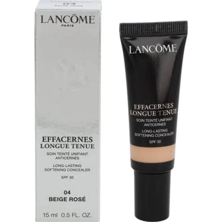 Lancôme Augen Make-up Longue Tenue Long-Lasting Softening Concealer SPF30 Fluid 04 Beige Rosé 15 ml hohe Deckkraft – Bild 5