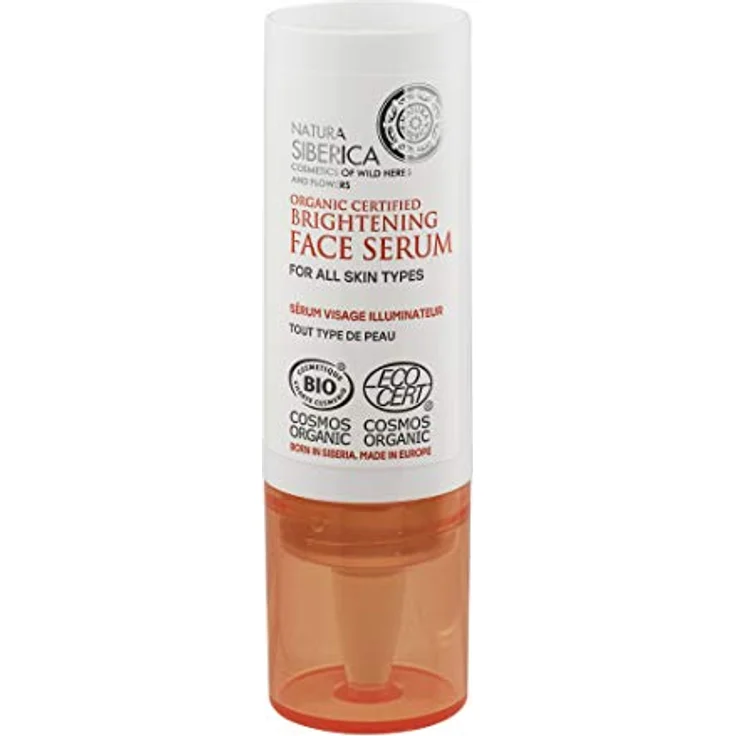 Natura Siberica Aufhellendes Gesichtsserum 15 ml für strahlenden Teint, feuchtigkeitsspendend, erfrischend, geeignet für jeden Hauttyp – Bild 3