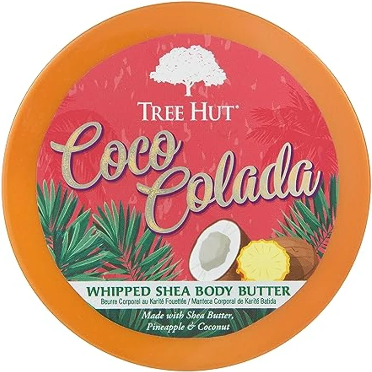 Tree Hut Coco Colada Körperbutter 240 g, vegane Feuchtigkeitspflege mit angenehmem Duft – Bild 2