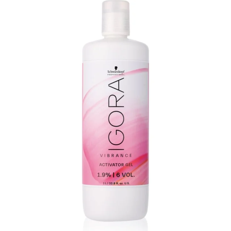 Schwarzkopf Professional IGORA Vibrance Entwicklerlotion mit Gel-Textur, 1,9% / 6 Vol., 1000 ml, für gleichmäßige Farbintensität und präzisen Auftrag