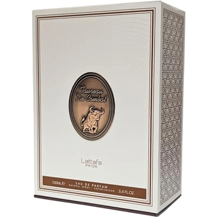 Lattafa Taureau de Combat Eau de Parfum, Bronze Metallic, Luxuriöse Herrenduft mit Stier-Skulptur, 100 ml – Bild 4