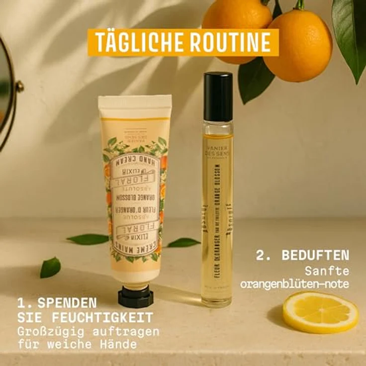 Panier des Sens Creme Orange Blossom Hand Cream 30 ml – Bild 8