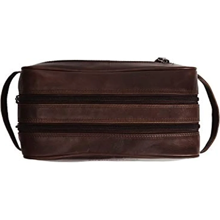The Chesterfield Brand, Necessaire, Wax Pull Up Kulturbeutel Leder 24 cm, Braun (3 l) – Bild 3