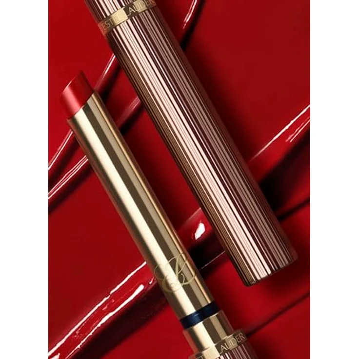 Estée Lauder Pure Color Explicit Slick Shine Lipstick, langanhaltender Lippenstift mit hohem Glanz, Farbton Adrenaline Rush, 7 g – Bild 3