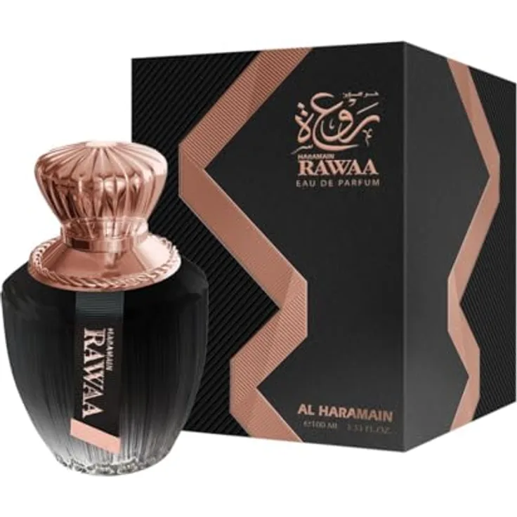 Al Haramain Rawaa Eau de Parfum, orientalischer arabischer Duft, langanhaltend, luxuriös, 100 ml