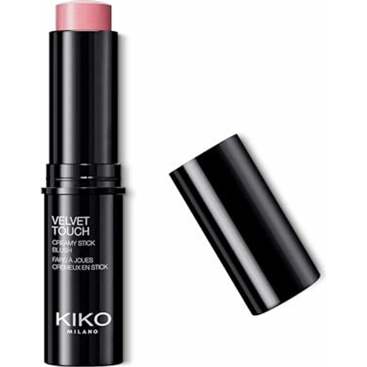 KIKO Milano Velvet Touch Creme-Rouge Stift, 10 g, Farbton 07 Natural Rose, leicht und langanhaltend – Bild 1