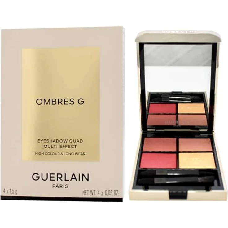 GUERLAIN Ombres G Eyeshadow Palette, Lidschatten mit 4 Finishes und intensiven Pigmenten, 6 g – Bild 4