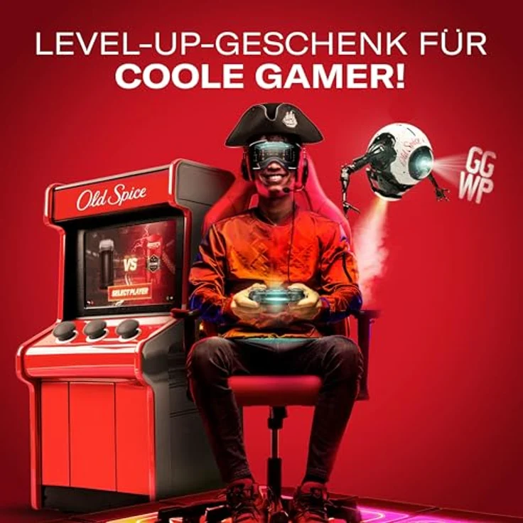 Old Spice Gamer Geschenkset Wolfthorn, Deostick (50 ml) & Duschgel (250 ml), langanhaltender Duft in Parfumqualität – Bild 2