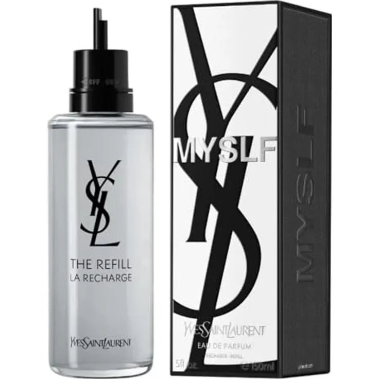 Yves Saint Laurent MYSLF Eau de Parfum Refill 150ml, Damenduft mit frischem Bergamot und Patchouli-Ambrofix-Akkord