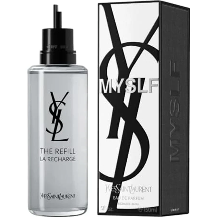 Yves Saint Laurent MYSLF Eau de Parfum Refill 150ml, Damenduft mit frischem Bergamot und Patchouli-Ambrofix-Akkord