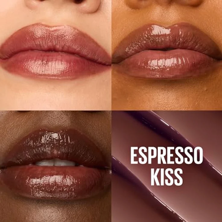 MAYBELLINE NEW YORK Lifter Glaze Lippenbalsam, intensives Feuchtigkeit spendendes Pflege-Produkt mit hohem Glanz, Farbton 010 Espresso, 2.8 g – Bild 2