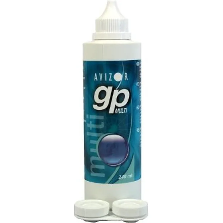 Avizor GP Aufbewahrung 120ml All-in-One-Lösung zur Reinigung, Desinfektion & Aufbewahrung