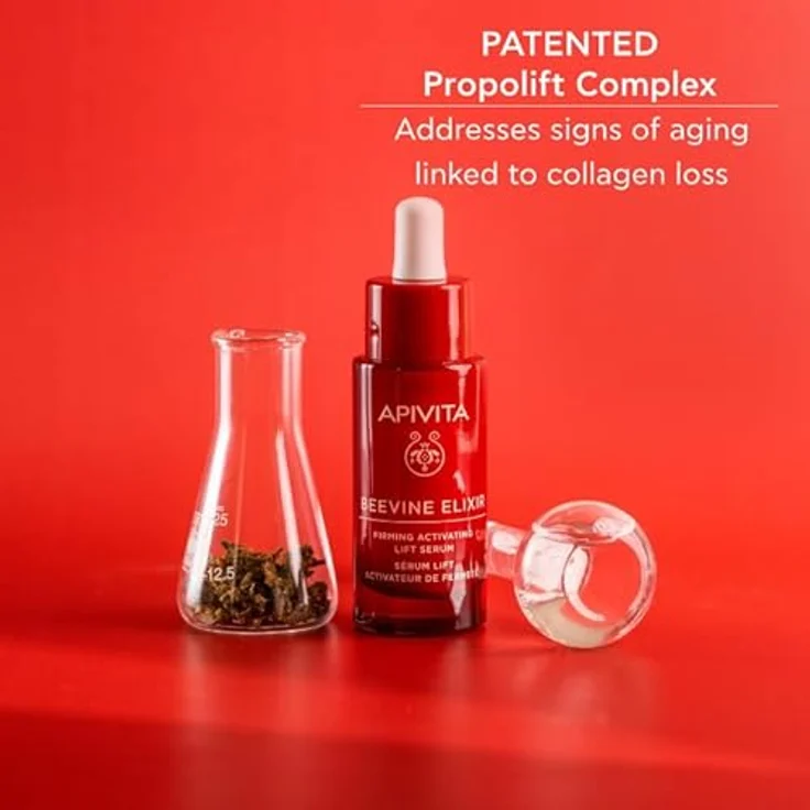 Apivita Beevine Elixir Lift Serum, festigendes Liftingserum zur Verjüngung der Gesichtshaut, 30 ml – Bild 5