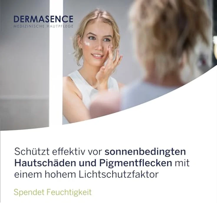 DERMASENCE Hyalusome Tagespflege mit LSF 50, 50 ml - Feuchtigkeitsspendende Tagescreme mit hohem Lichtschutzfaktor - Anti-Aging, parfümfrei, vegan – Bild 3