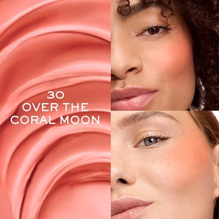 Lancôme Idôle Juicy Blush flüssiges Rouge mit mattem Effekt, Farbton 30 Over The Coral Moon, 8.5 ml – Bild 4