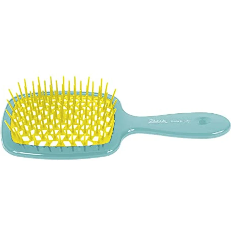 Janeke Superbrush große flache Haarbürste für nasses und trockenes Haar, entfernt Verknotungen, mit originellem Design, 1 St. – Bild 2