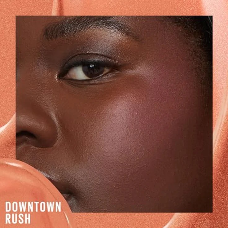 Maybelline New York SUNKISSER, Multi-Purpose Illuminating Liquid Blush, Rouge, Highlighter und Bronzer, Vitamin E angereichert, Downtown Rush - 4,7 ml – Bild 4