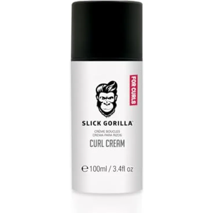 Slick Gorilla Lockencreme, leichte Lockencreme für Definition & Anti-Frizz, 100 ml, vegan und tierversuchsfrei