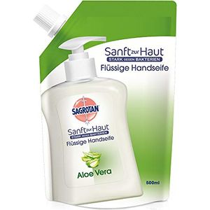 Bild für Sagrotan Handseife Aloe Vera Nachfüllbeutel, Flüssige Handseife, 1er Pack (1 x 500 ml)