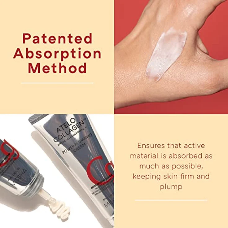MISSHA Atelo Collagen Power Plumping Cream, 40 ml, strafft und reduziert Falten – Bild 5