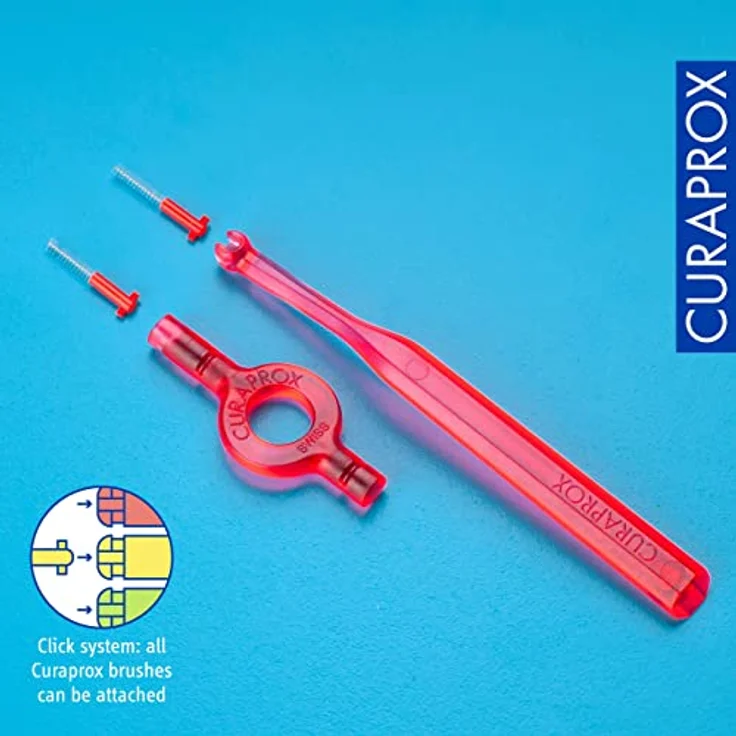 Curaprox CPS 07 prime Interdentalbürsten Refill 8 Stück, zur gründlichen Zahnzwischenraumreinigung – Bild 5
