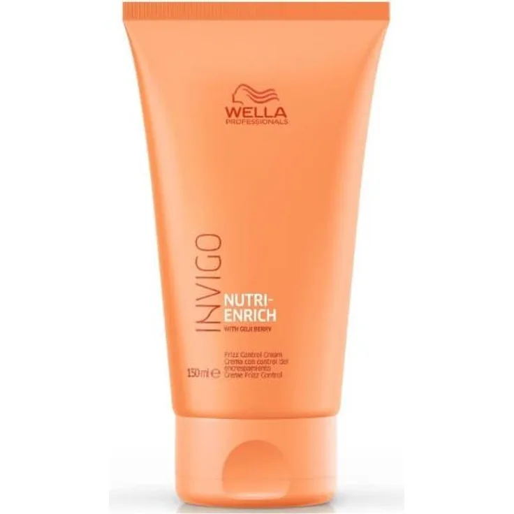 Wella Invigo Nutri-Enrich Anti-Frizz Creme, 150 ml - Frizz Control für glattes und gepflegtes Haar