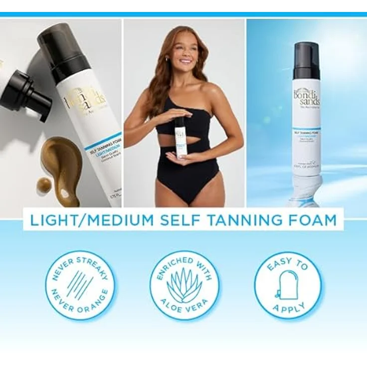 bondi sands Self Tanning Light/Medium Selbstbräunungsmousse 200 ml – Bild 7