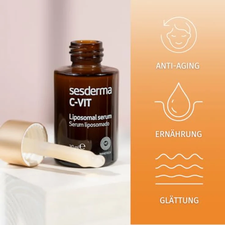 Sesderma Gesichtsserum C-Vit Sesderma 30 ml, mit pflegender Wirkung  – Bild 5