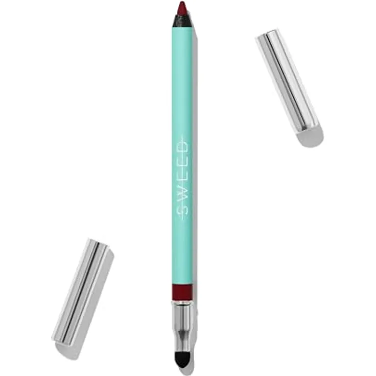 Sweed Satin Eyeliner Margaux Bordeaux, cremig-matter Kajalstift mit seidig-mattem Finish, 1,2 g