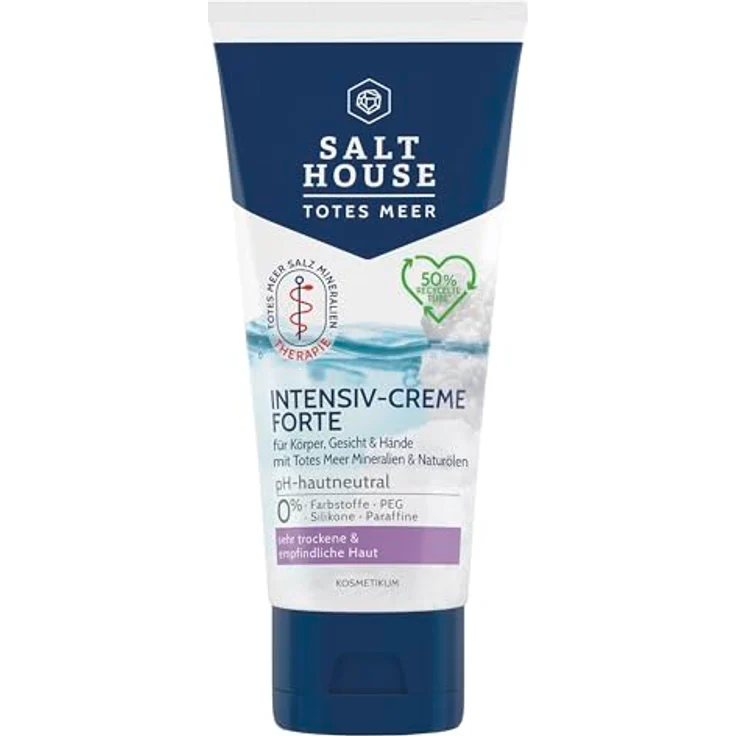 Salthouse Totes Meer Therapie Intensiv-Creme Forte, für sehr trockene Haut, schnell einziehend, 100ml – Bild 2