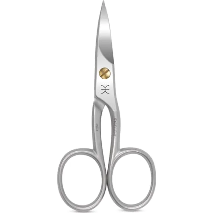 Excellent Fußnagelschere 11.0 cm, Gerade Schneide aus poliertem Edelstahl, Präzise & Robuste Nagelschere für dicke Nägel, Made in Italien