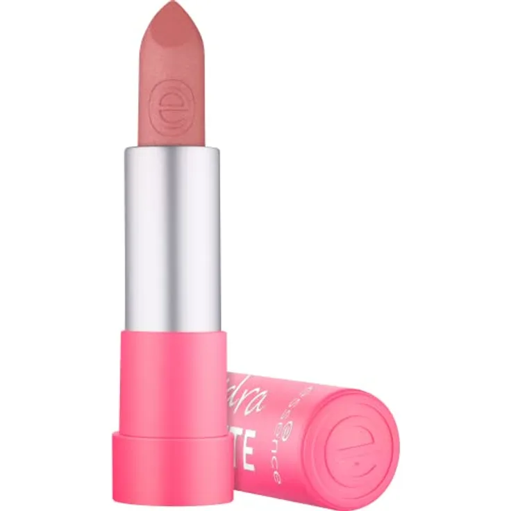 essence hydra MATTE lipstick, Nr. 410, Nude, feuchtigkeitsspendend, langanhaltend, pflegend, matt, vegan, ohne Alkohol, ohne Konservierungsstoffe, ohne Parabene, 1er Pack (3.5g)