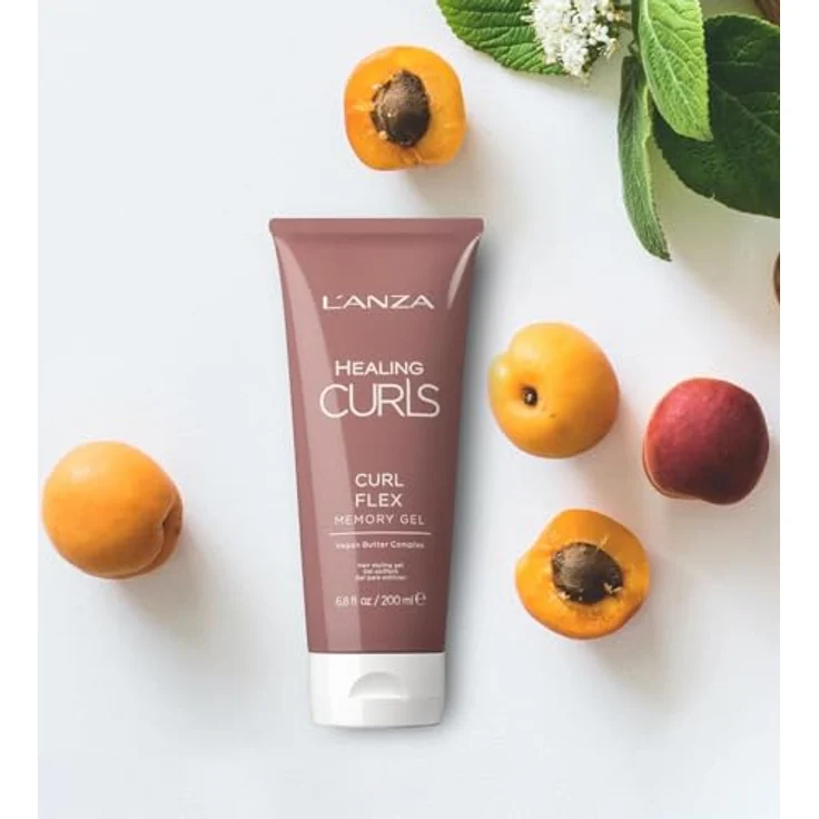 L'ANZA Healing Curls Curl Flex Memory Gel, pflegendes Locken-Gel für starken, lang anhaltenden Halt, ohne Sulfate und Parabene, 200 ml – Bild 3