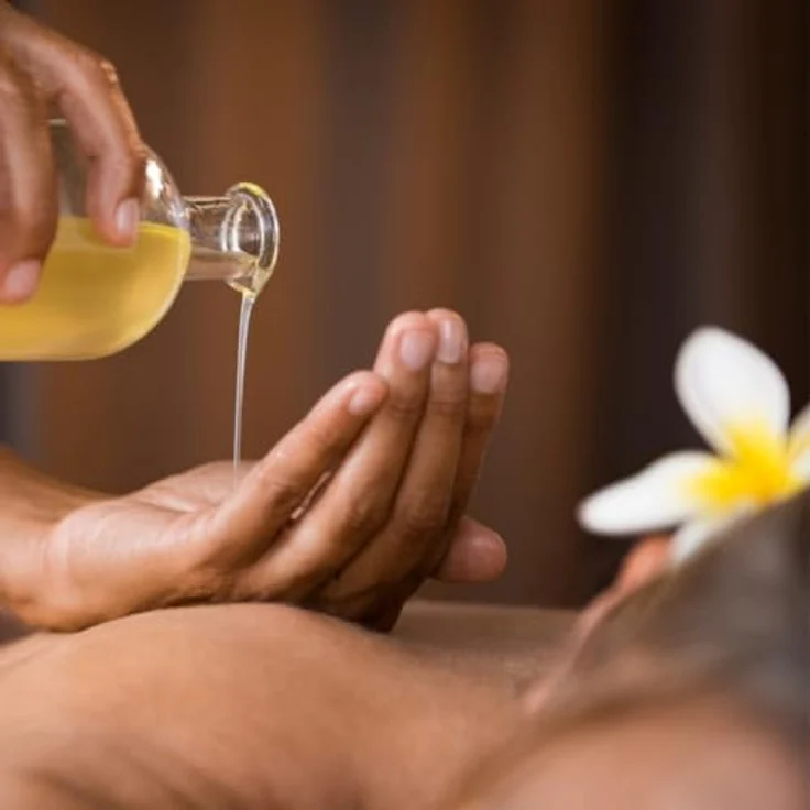 mitienda Massagespinne, Massagegerät aus Buchenholz mit 4 Beinen für Rückenentspannung und Durchblutungsförderung – Bild 4