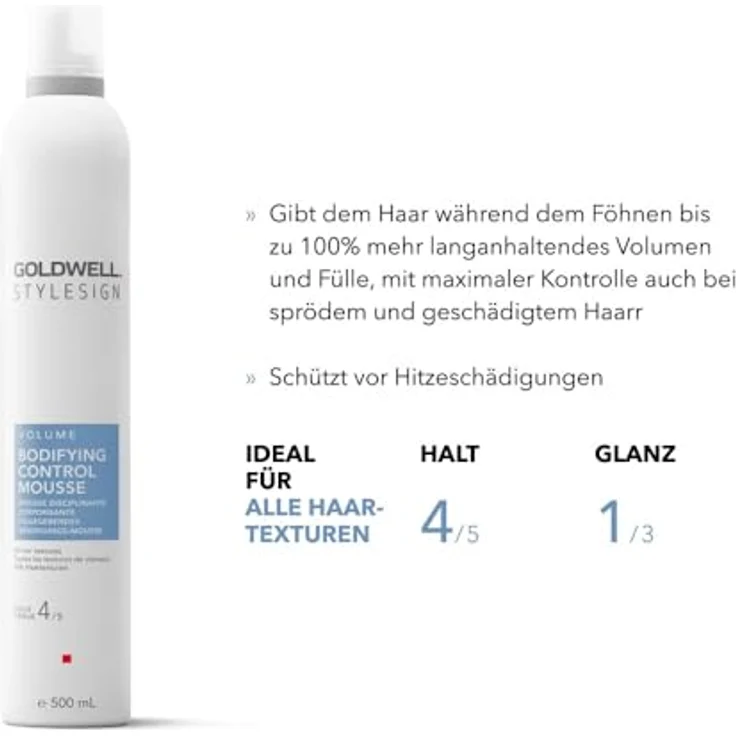 Goldwell Stylesign Volume Bodyfying Control Mousse 300 ml, Schaumfestiger – Bild 3