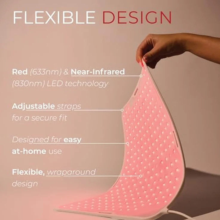 StylPro Rotlicht-Ganzkörper-Panel, Infrarotlampe mit LED-Technologie, verstellbaren Riemen und zeitgesteuerten Behandlungssitzungen – Bild 3